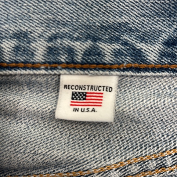 Women's Re/Done x Levi's Boyfriend Jean in Light Wash, Size 25 - Picture 4 of 11